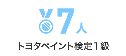 8人トヨタペイント検定１級