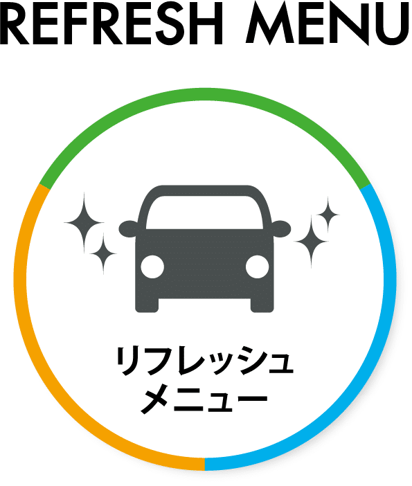 REFRESH MENU リフレッシュメニュー