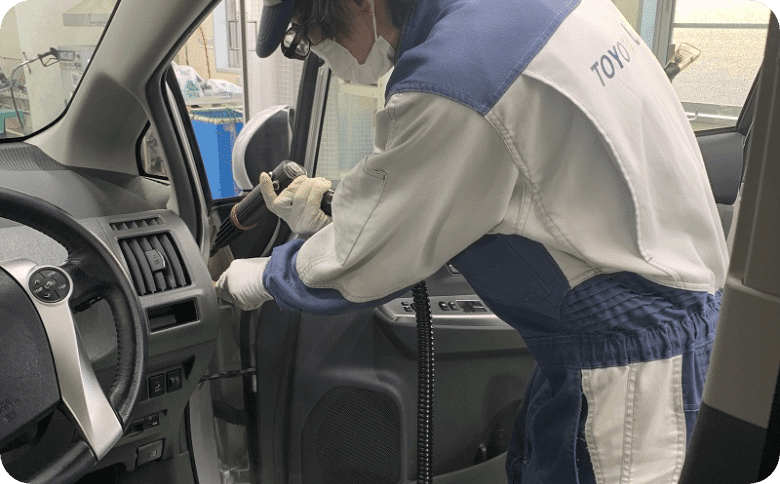 車内洗浄